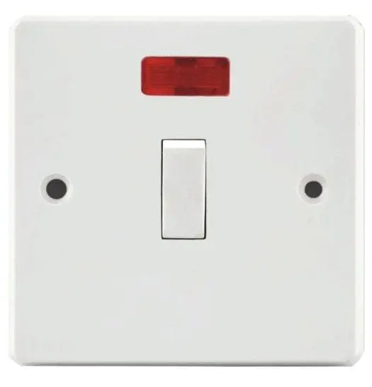 32A Double-Pole Isolator Switch – 3" X 3" Industrial-Grade Panel Mount – Model Ck32 1