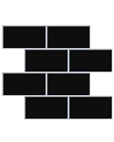 Art3D Enhanced Subway-Style Backsplash Tiles – Premium Thickness, 14" X 12" Faux Ceramic (10-Pack) 1