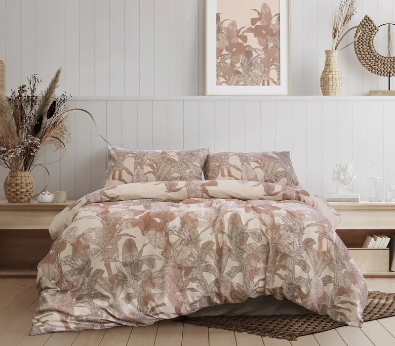 Bayley Patterned Quilt Cover Set – King Size 1