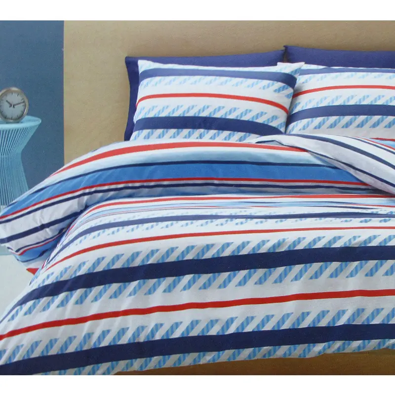 Belmondo Atlanta Striped Quilt Cover Set – King 1