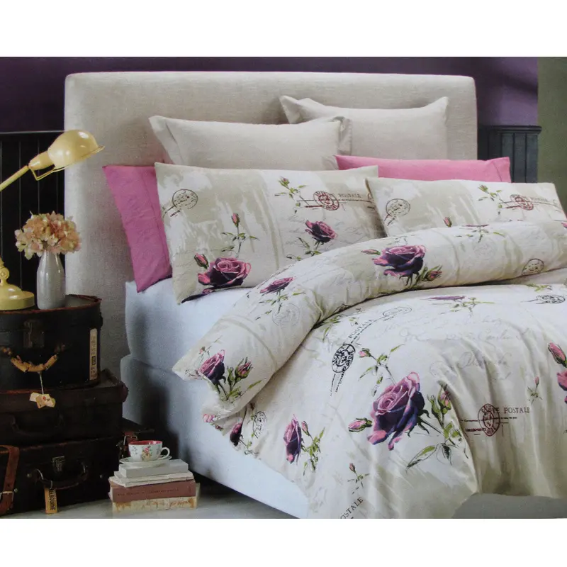 Belmondo French Rose Quilt Cover Set – King 1