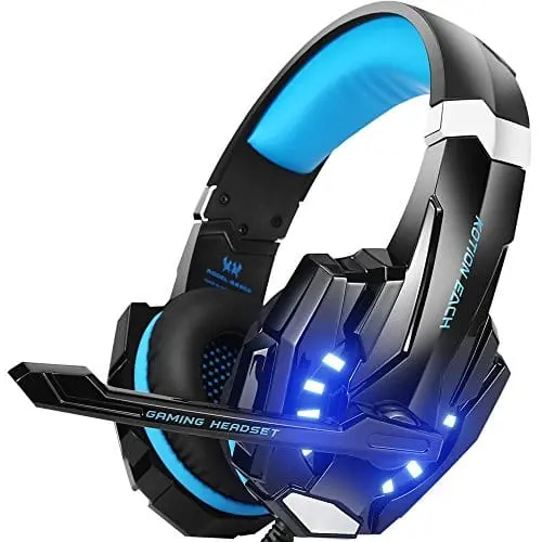 Bengoo G9000 Gaming Headset – 3.5Mm Over-Ear Stereo Headphones With Led Lighting, Noise Isolation & Mic For Pc, Ps4 & Mobile 1
