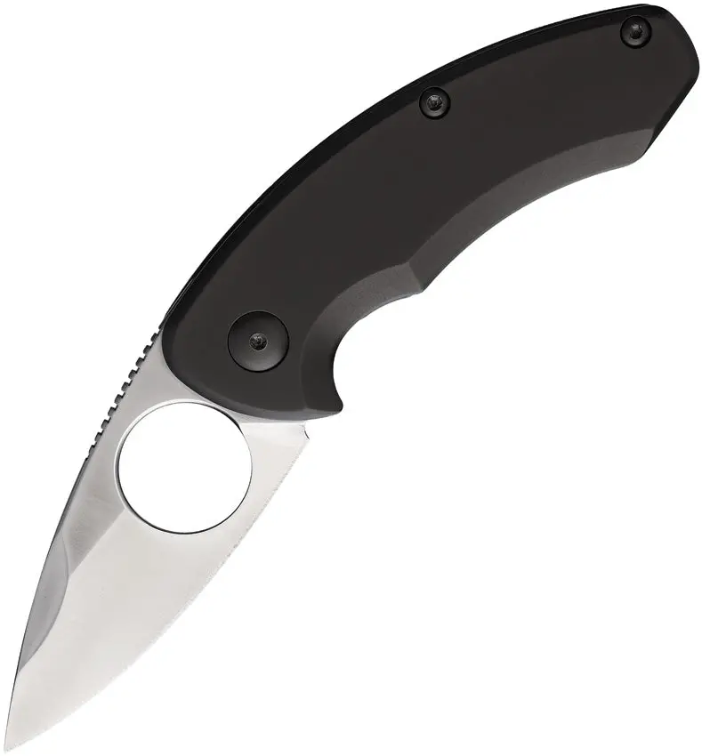 Brous Blades Silent Soldier Flipper Knife – Satin Blade 1