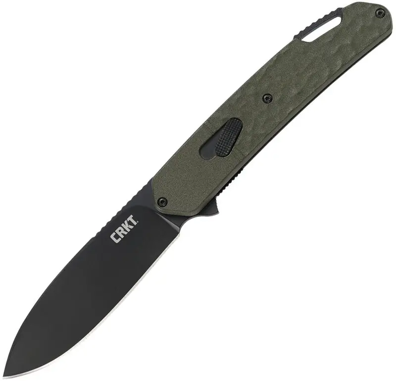 Crkt Bona Fide Linerlock Knife – Od Green Handle 1