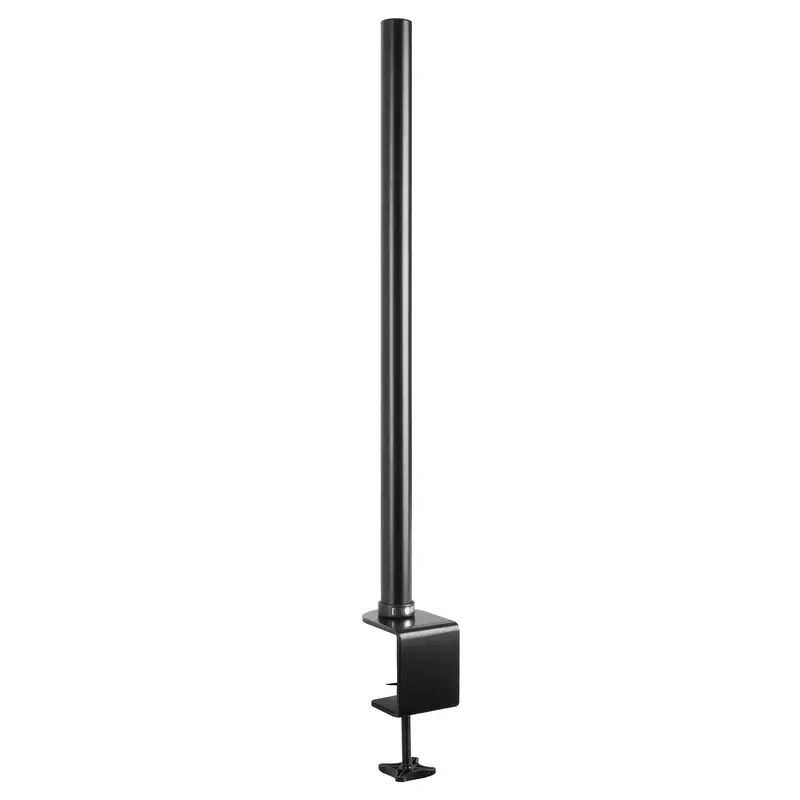 Duronic Dm Series 40Cm Steel Mounting Pole – 400Mm Black Pole With 32Mm Clamp For Monitor Desk Arms (Compatible With Dm15/Dm25/Dm35) 1
