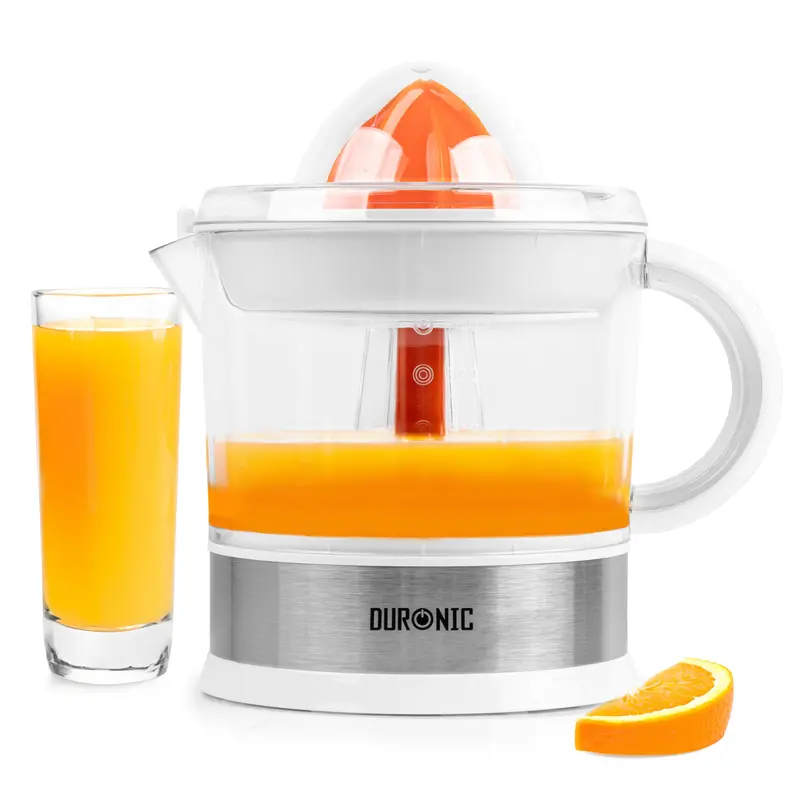 Duronic Je407 We Citrus Juicer – 40W Adjustable Pulp Filter Lemon & Orange Juice Extractor With Dual-Sized Cones 1