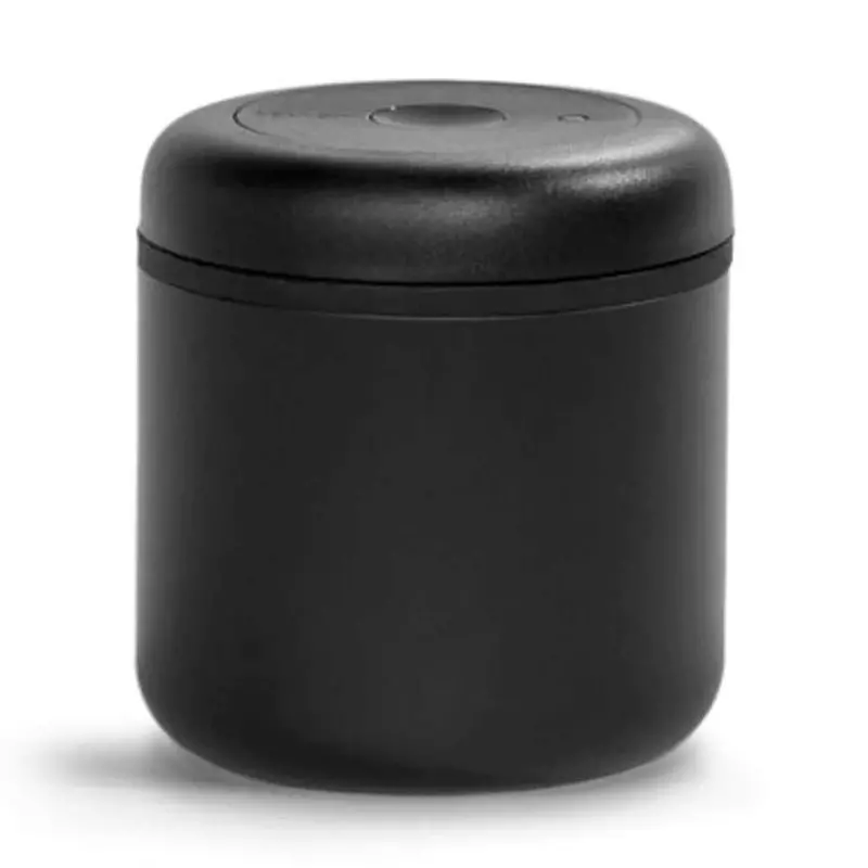 Fellow Atmos 0.7L Matte Black Coffee Canister – Sleek Airtight Design, 280G 1