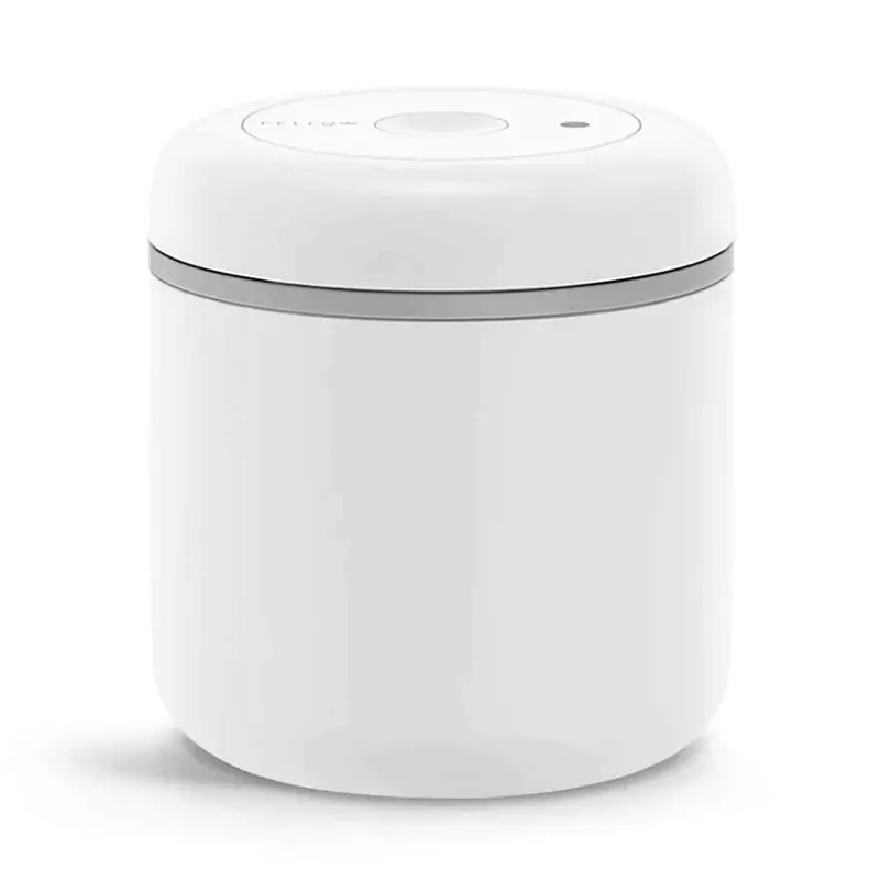Fellow Atmos 0.7L Matte White Coffee Canister – Compact Airtight Storage, 280G 1