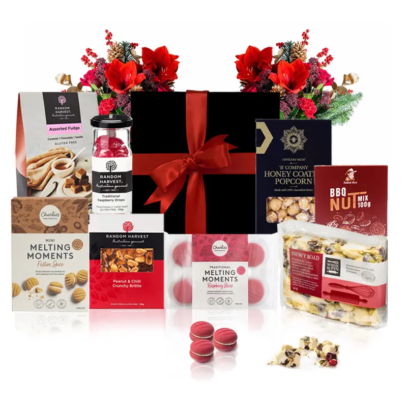 Festive Christmas Snack Hamper – Seasonal Savory & Sweet Assortment 1