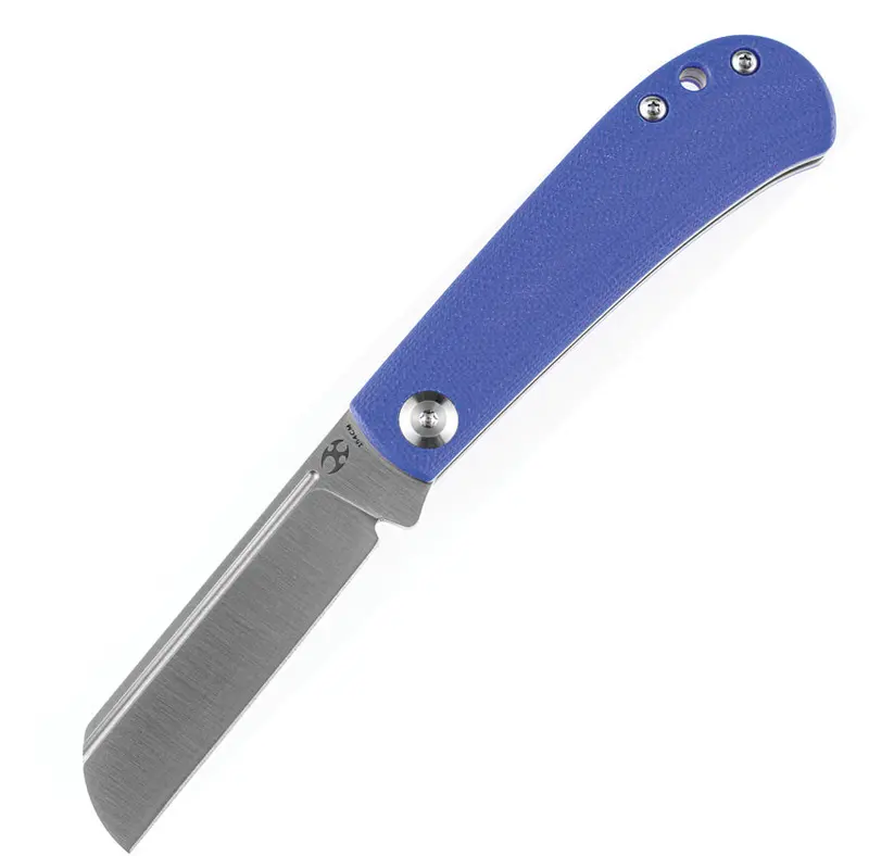 Kansept Bevy Slip Joint Knife With Blue G10 Handle 1