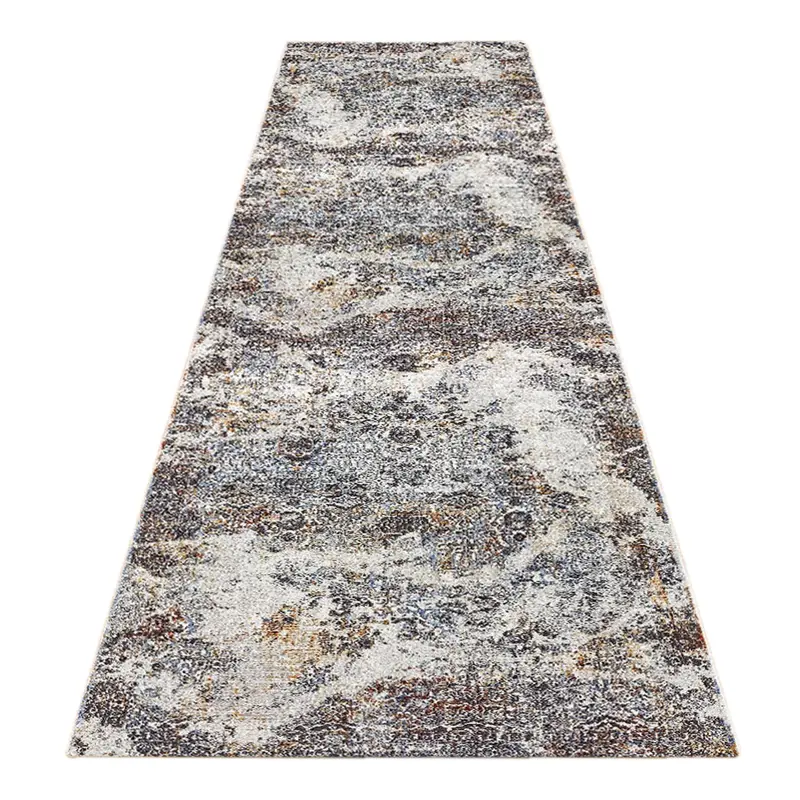 Luxe Vintage-Inspired Light Grey Area Rug – Soft Textured Design (80 X 150 Cm) 1