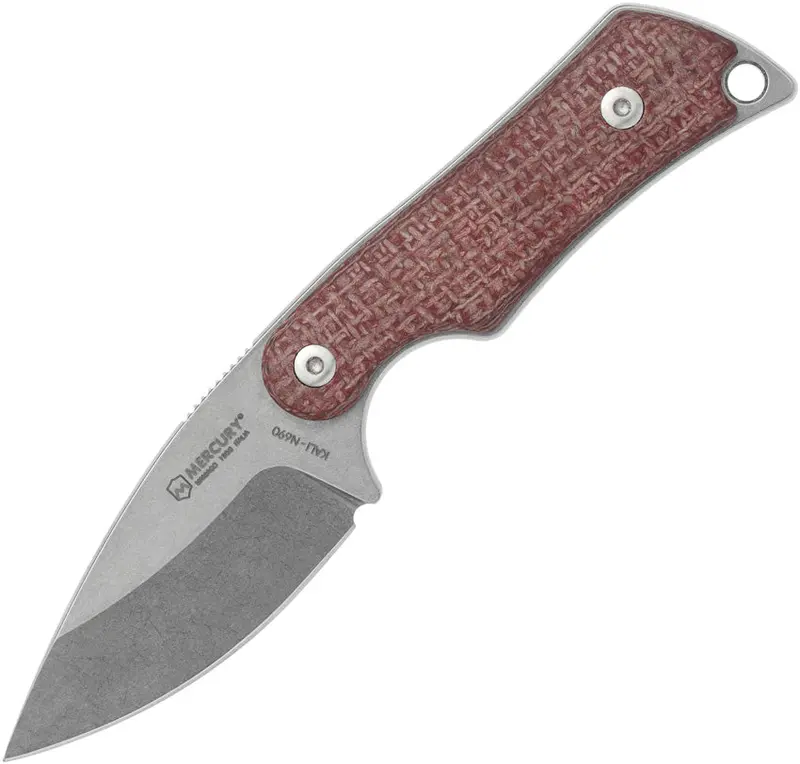 Mercury Kali Double-Edged Fixed Blade – Dp Micarta Handle 1