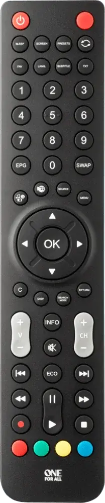 One For All Urc1921 Universal Remote Compatible With Sharp Tvs 1