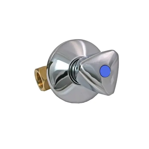 Pex Concealed Stop Valve – 1/2" Compression Fitting, Low-Profile Installation (760) 1