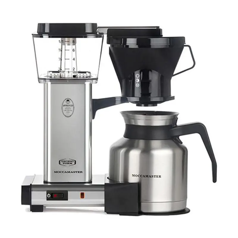 Refurbished Technivorm Moccamaster Kbts 741 – 8-Cup Polished Silver Brewer (79212) 1