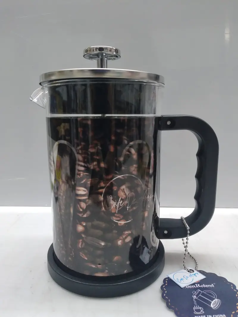 Stainless Steel French Press Coffee Maker – Triple-Design Insulated Model 1