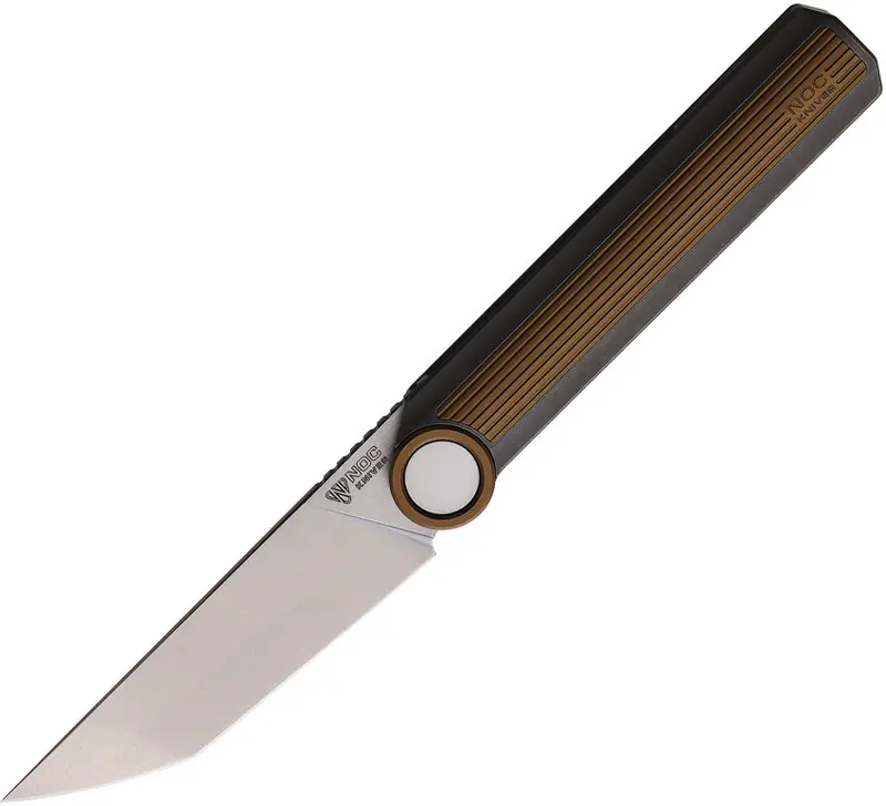 Stedemon Noc Mt20 Folding Knife – Bronze-Anodized Frame Lock 1
