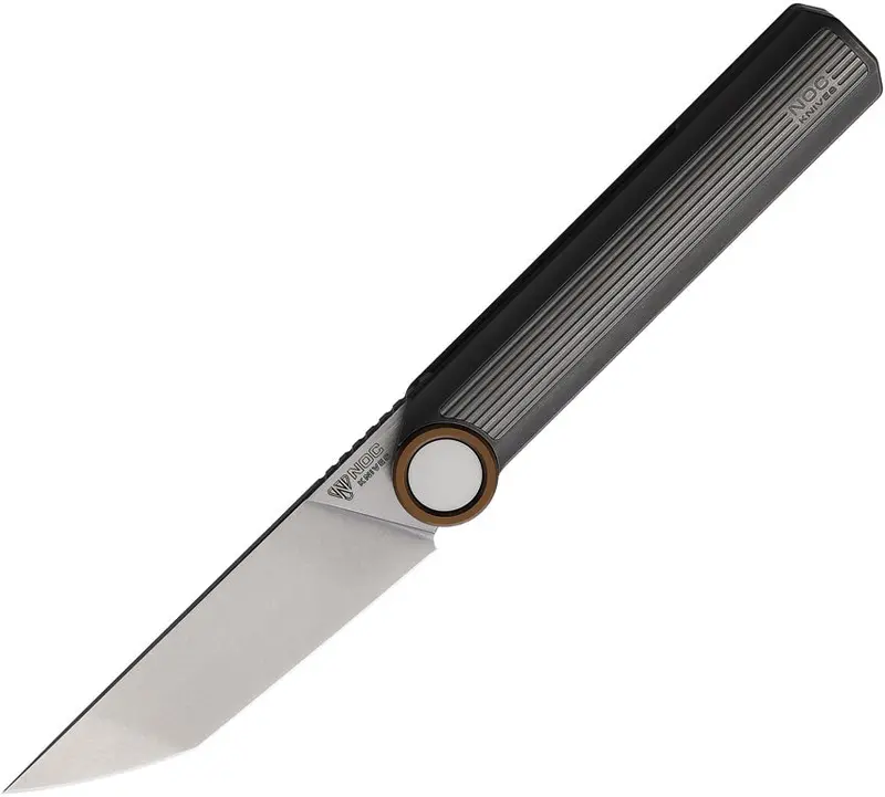 Stedemon Noc Mt20 Folding Knife – Gray-Anodized Frame Lock 1