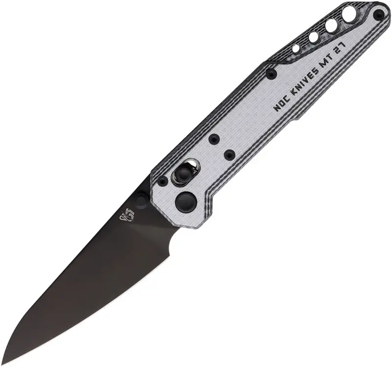 Stedemon Noc Mt27 Axis-Lock Folder – Black & White Accents 1