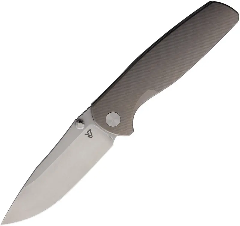 Vanguard Esox Gray Framelock Tactical Folder 1
