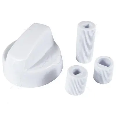 White Universal Knob For Ovens And Cooker Controls 1