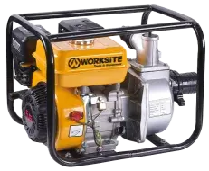 Worksite 5.5 Hp Gasoline Water Pump – 163 Cc 4-Stroke Engine, 3" Inlet/Outlet, High-Flow Irrigation & Drainage – Gwp104 1