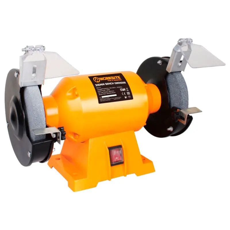 Worksite 8-Inch Bench Grinder – 200Mm Wheel, 110V, For Precision Grinding & Sharpening 1
