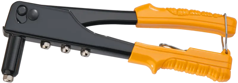Worksite Manual Rivet Tool – Ergonomic Hand Riveter For Aluminum, Steel, Leather, And Plastic Fastening (10") 1