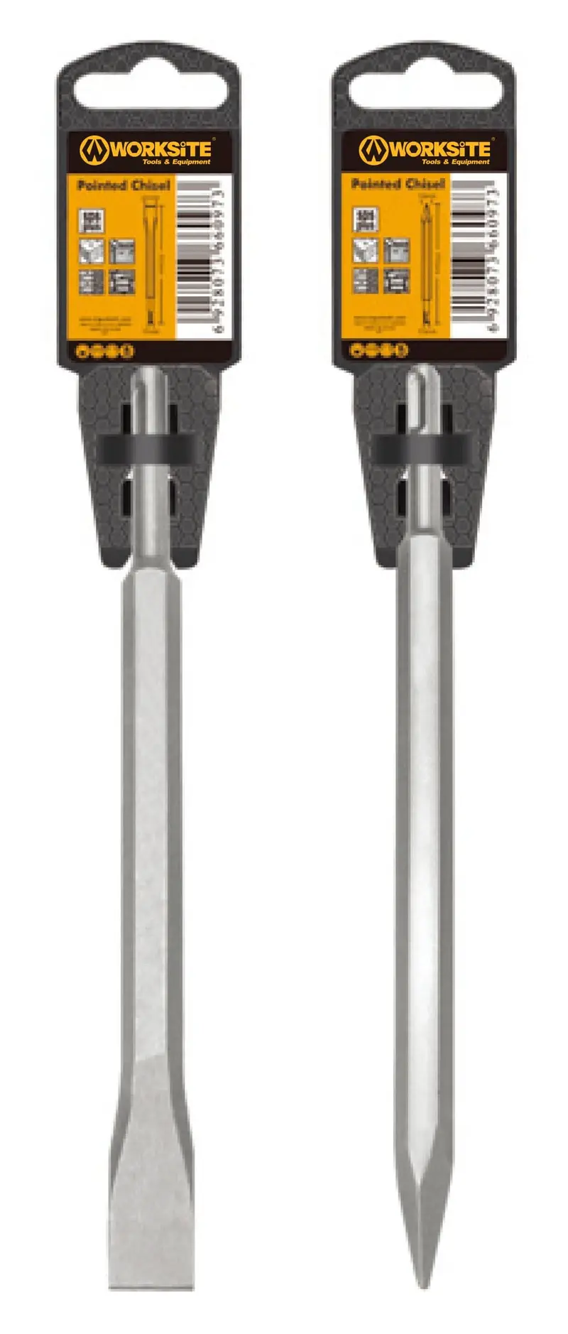 Worksite Sds-Plus Flat Chisel (14X250Mm) For Rotary Hammer Drills – Wall Piercing & Masonry Work 1