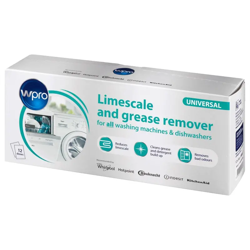 Wpro 12-Pack Limescale & Grease Remover For Appliances (Des121 / C00424828) 1